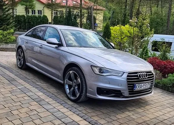 samochody osobowe Audi A6 cena 75500 przebieg: 214000, rok produkcji 2015 z Krzeszowice